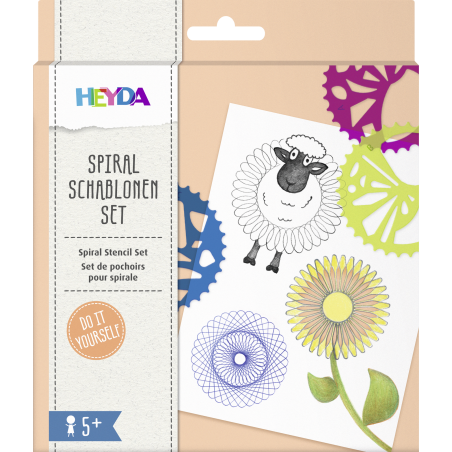 Spiralschablonen Set