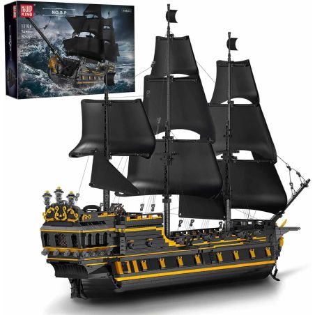Mould King 13186 Black Pearl II Piratenschiff