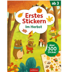 Erstes Stickern: Herbst