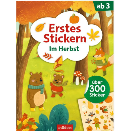 Erstes Stickern: Herbst