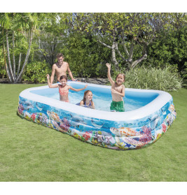 Intex Swimcenter   Sealife  , Wasserbedarf ca 1020l, ab 6 Jahre, Ablassventil, 305x183x56cm