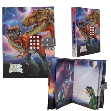 Dino World Geheimcode Tagebuch