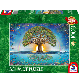 Puzzle Die Magie des Lebensbau s 1000 Teile