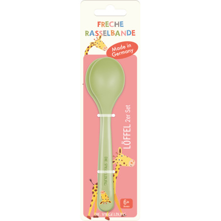 Löffel 2er-Set Giraffe - Freche Rasselbande