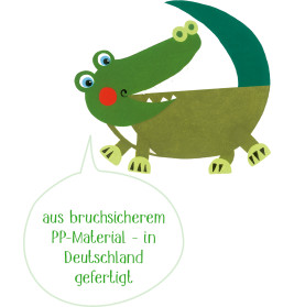 Schale Krokodil - Freche Rasselbande