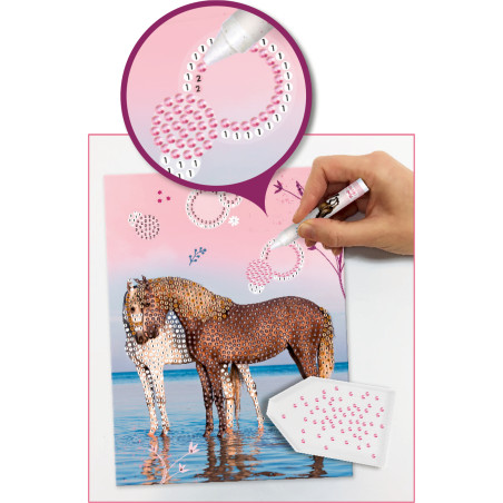 Diamond Painting - Pferdefreunde