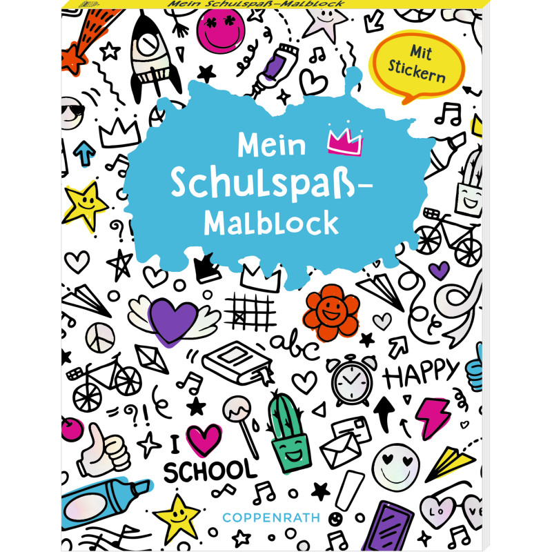Malblock: Mein Schulspaß-Malblock