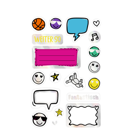 Stickerbogen: Sticker - Stickerspaß für