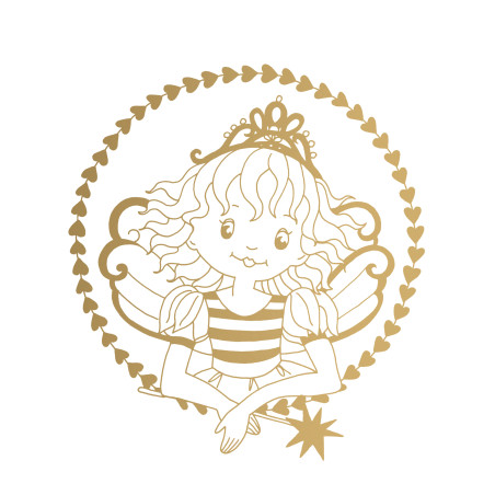 Malblock: Metallic-Malen - Prinzessin Lillifee