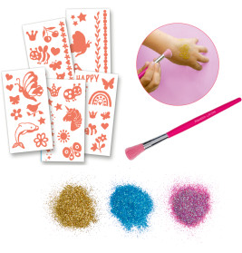 DIY Glitzer-Tattoos - Prinzessin Lillifee