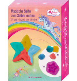 Magische Seife zum Selberkneten - Einhorn