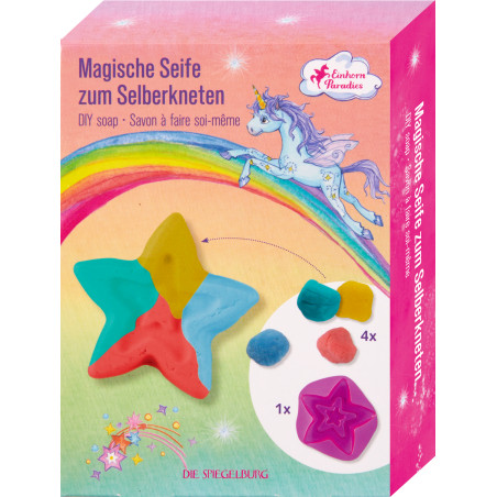 Magische Seife zum Selberkneten - Einhorn