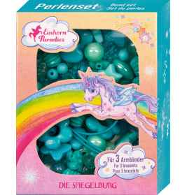 Perlenset Türkis - Einhorn-Paradies