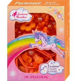 Perlenset Orange - Einhorn-Paradies