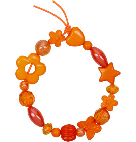 Perlenset Orange - Einhorn-Paradies