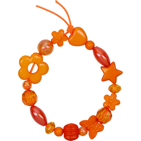 Perlenset Orange - Einhorn-Paradies