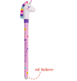 Radierbarer Gelstift - Einhorn-Paradies