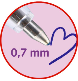 Radierbarer Gelstift - Einhorn-Paradies