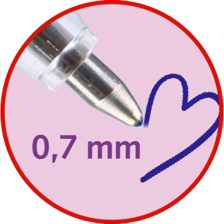 Radierbarer Gelstift - Einhorn-Paradies