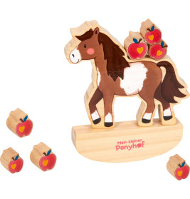 Stapelspiel Pony - Mein kl. Ponyhof