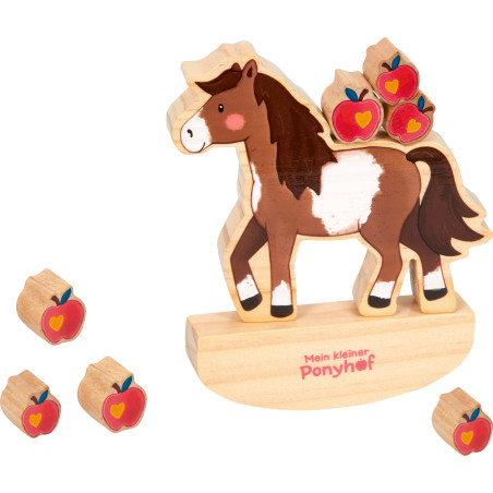 Stapelspiel Pony - Mein kl. Ponyhof