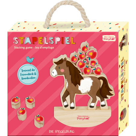 Stapelspiel Pony - Mein kl. Ponyhof