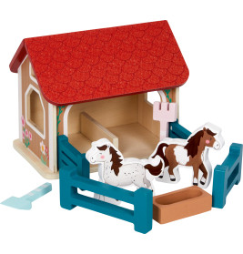Ponystall Spielset - Mein kl. Ponyhof