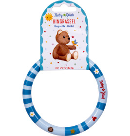 Ringrassel - BabyGlück, hellblau