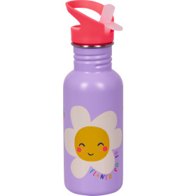Edelstahlflasche Blume - Kleine Freunde