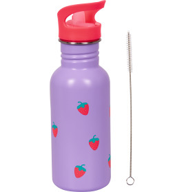 Edelstahlflasche Blume - Kleine Freunde