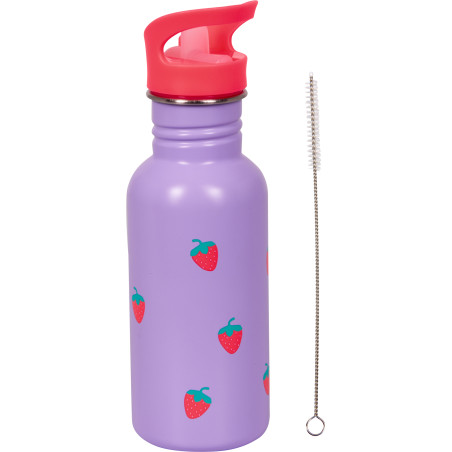 Edelstahlflasche Blume - Kleine Freunde
