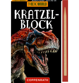 Kratzelbilder - T-Rex World