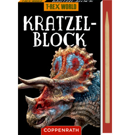 Kratzelbilder - T-Rex World