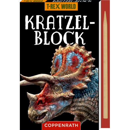 Kratzelbilder - T-Rex World