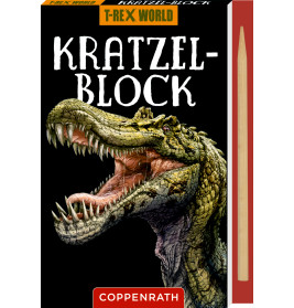 Kratzelbilder - T-Rex World
