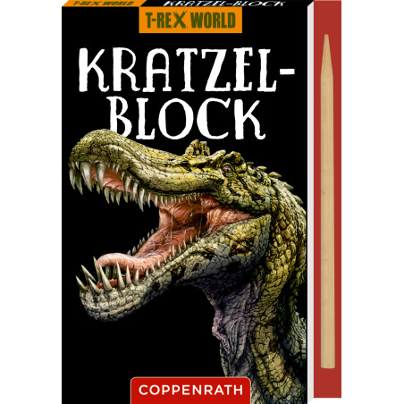Kratzelbilder - T-Rex World