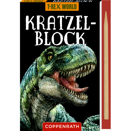 Kratzelbilder - T-Rex World