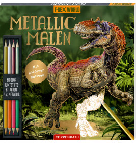 Metallic-Malen Allosaurus - T-Rex World