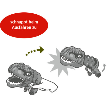 Dino-Schnapper (Schlüsselanhänger) - T-Rex