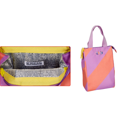 Lunchtasche, flieder&papaya - TO GO