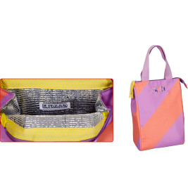 Lunchtasche, flieder&papaya - TO GO