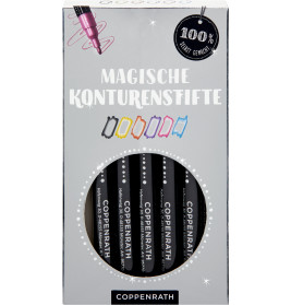 Magische Konturenstifte: 6 Farben - 100%