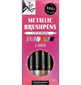 Metallic Brushpens: Beere - 100% selbst