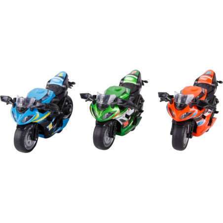 Speedzone D C Motorräder mit Licht & Sound, 3-fach sortiert