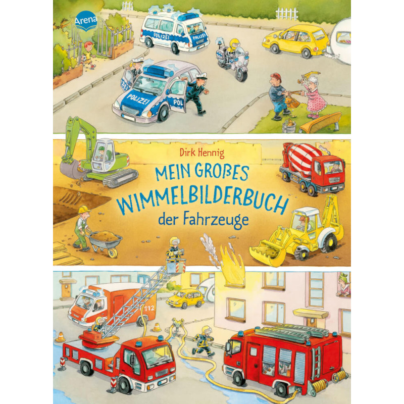 Mein grosses Wimmelbilderbuch der Fahrzeuge
