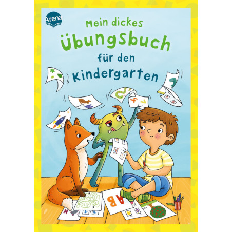 Mein dickes Buch für den Kindergarten Übungsbuch