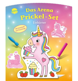 Das Arena Prickel-Set Einhörner