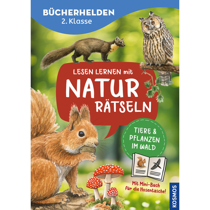 Bücherhelden 2.Kl. Naturrätsel Wald