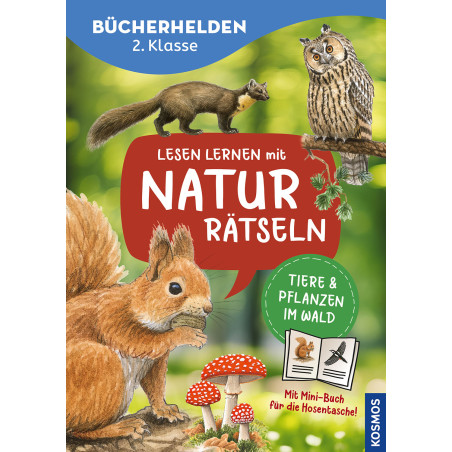 Bücherhelden 2.Kl. Naturrätsel Wald