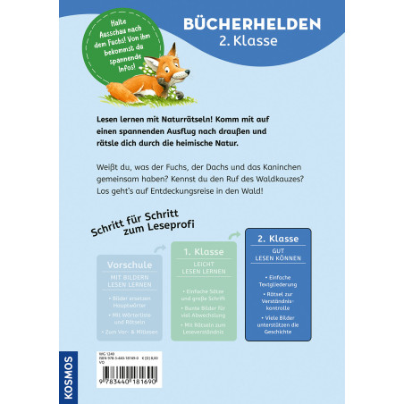 Bücherhelden 2.Kl. Naturrätsel Wald